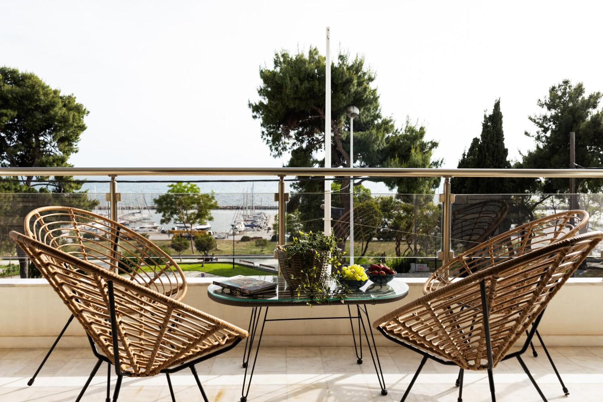 Champagne Sea View Apartment By Binobi! 塞萨洛尼基 外观 照片